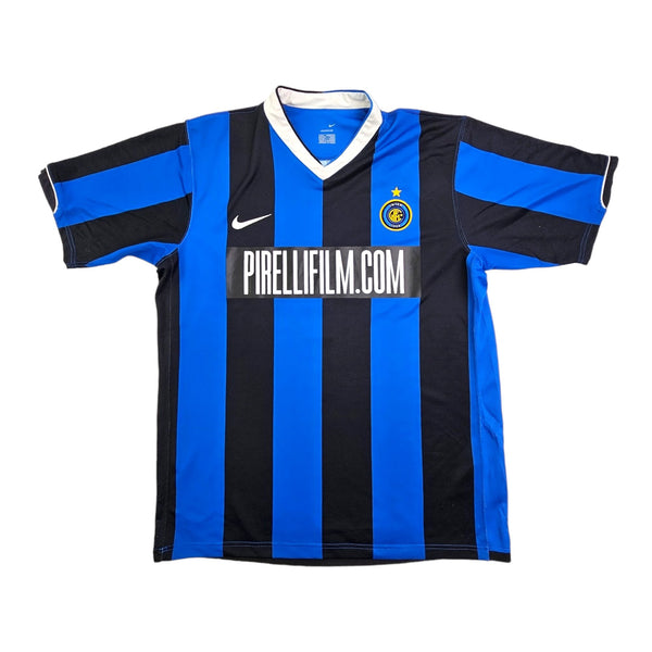 2006/07 Inter Milan Home Football Shirt (L) Nike #7 Figo