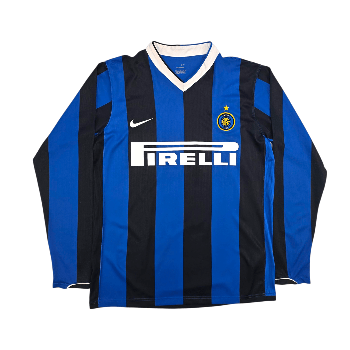 2006/07 Inter Milan Home Football Shirt (M) Nike #8 Ibrahimovic