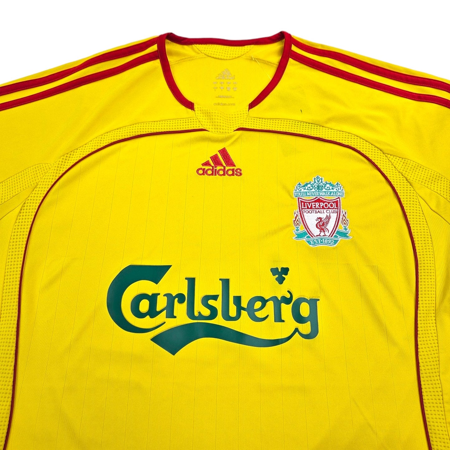2006/07 Liverpool Away Football Shirt (L) Adidas #14 Alonso