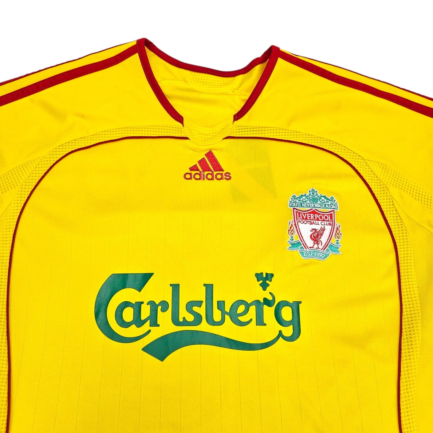 2006/07 Liverpool Away Football Shirt (L) Adidas #14 Alonso