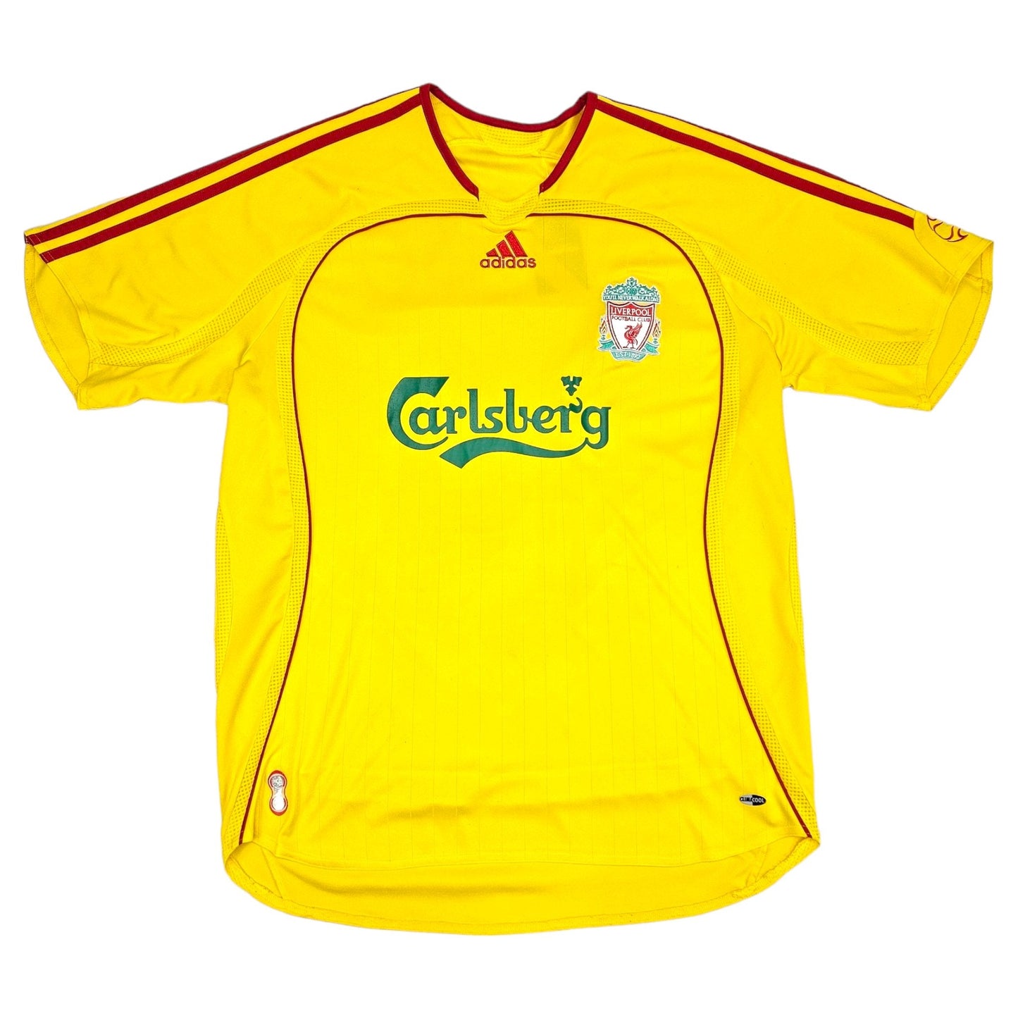 2006/07 Liverpool Away Football Shirt (L) Adidas #14 Alonso