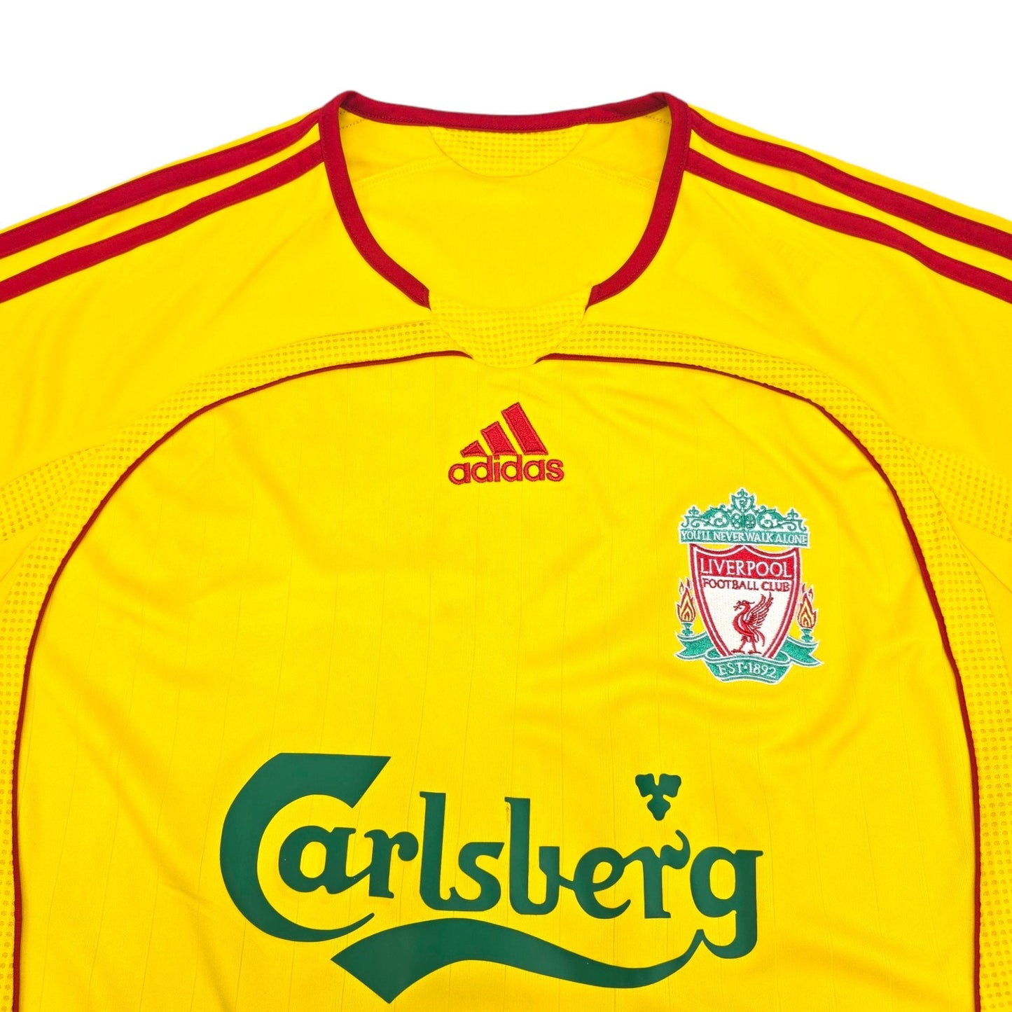 2006/07 Liverpool Away Football Shirt (L) Adidas #14 Alonso
