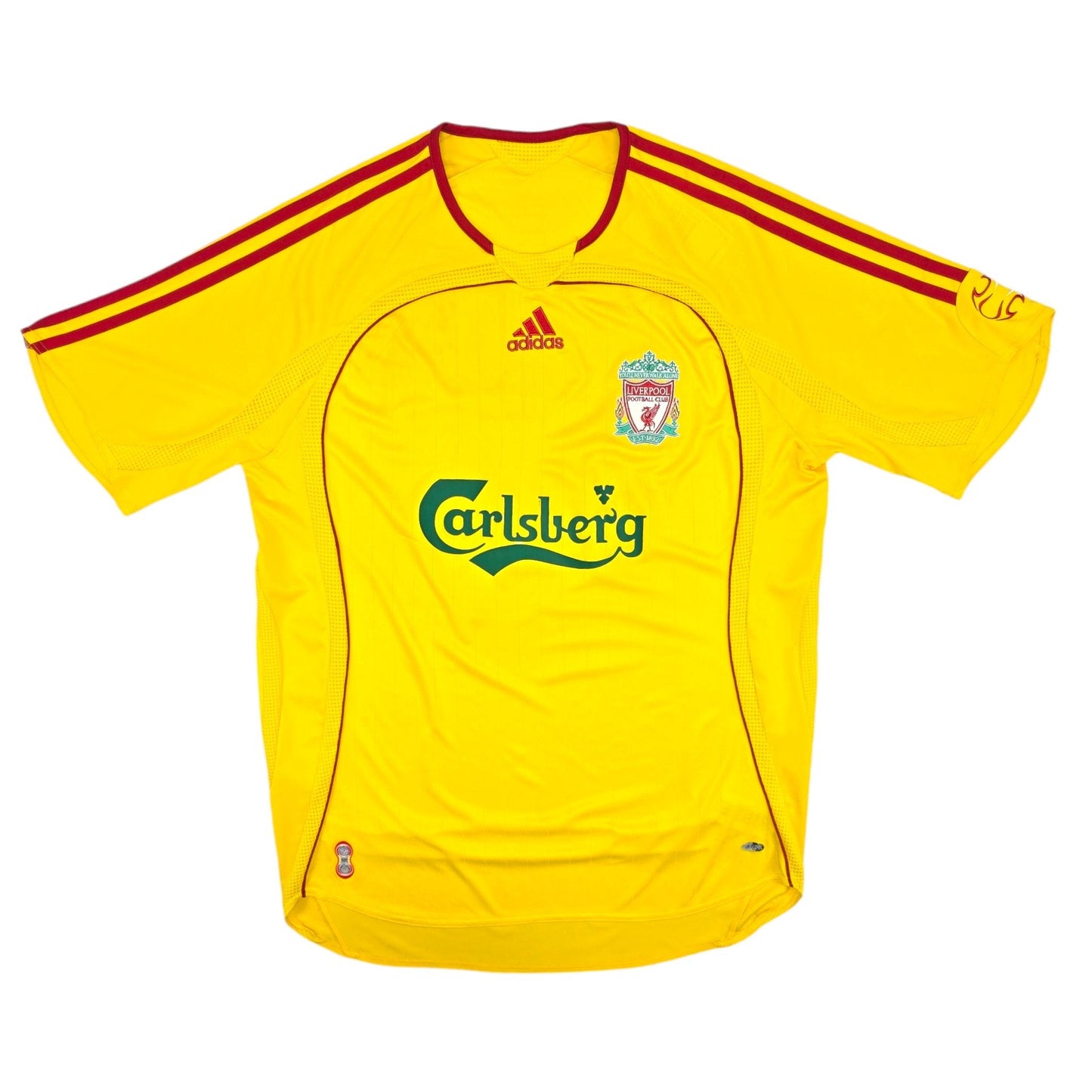 2006/07 Liverpool Away Football Shirt (L) Adidas #14 Alonso