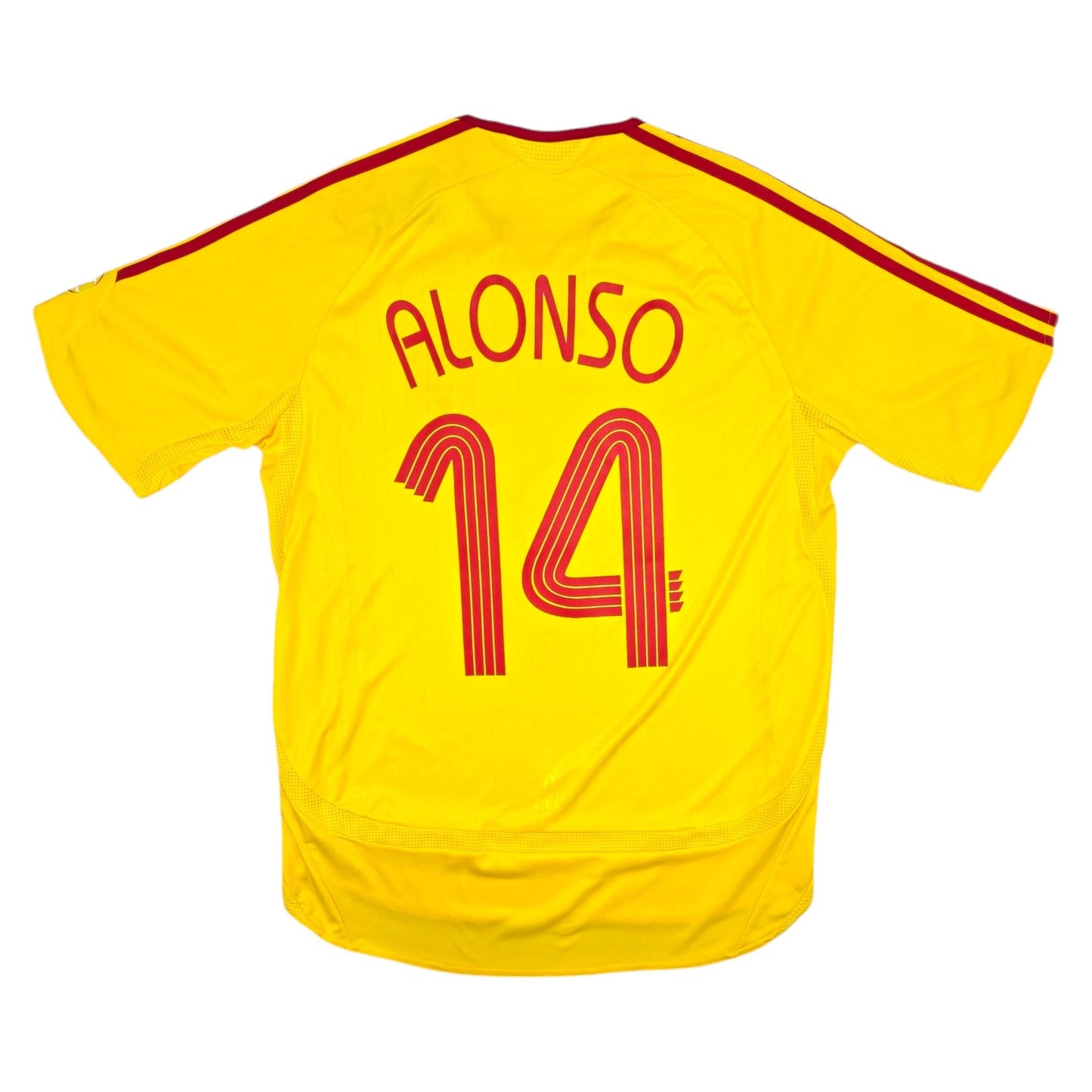 2006/07 Liverpool Away Football Shirt (L) Adidas #14 Alonso