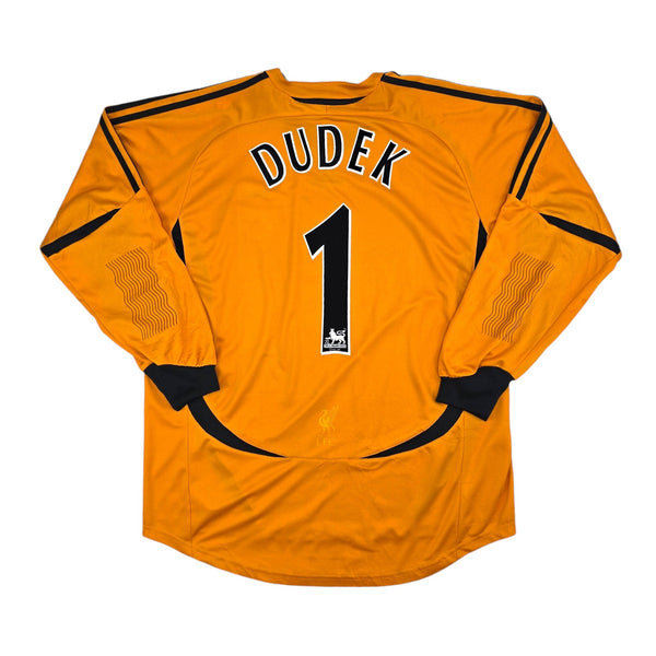 2006/07 Liverpool Goal Keeper Football Shirt (XL) Adidas #1 Dudek