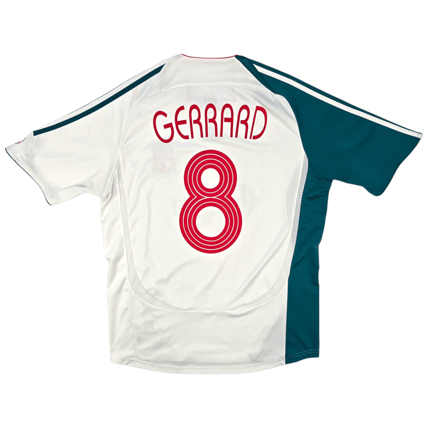 2006/07 Liverpool Third Football Shirt (L) Adidas #8 Gerrard