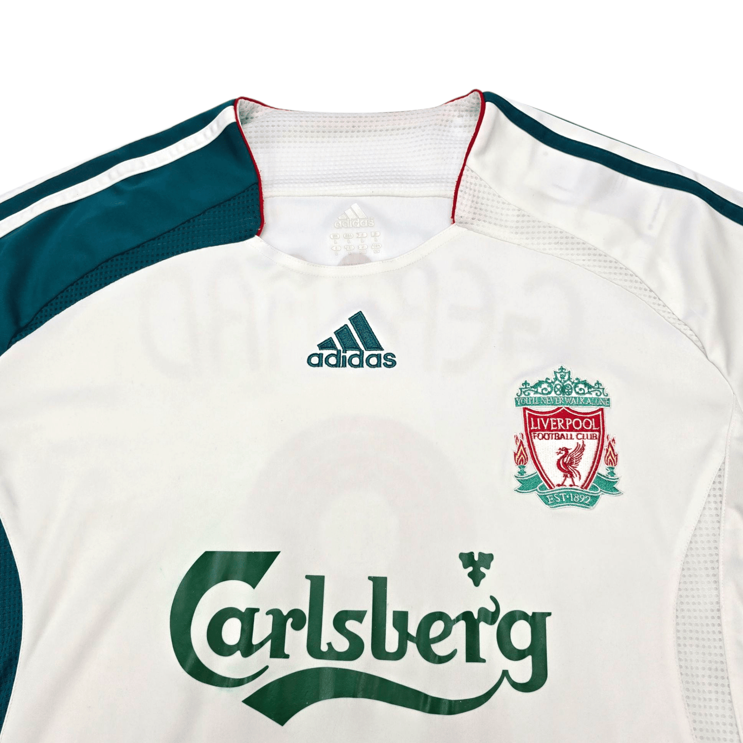 2006/07 Liverpool Third Football Shirt (L) Adidas #8 Gerrard
