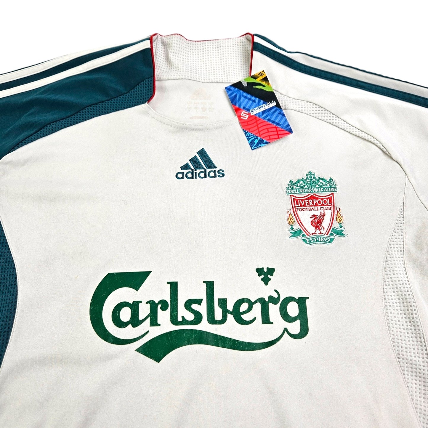 2006/07 Liverpool Third Football Shirt (M) Adidas #20 Mascherano