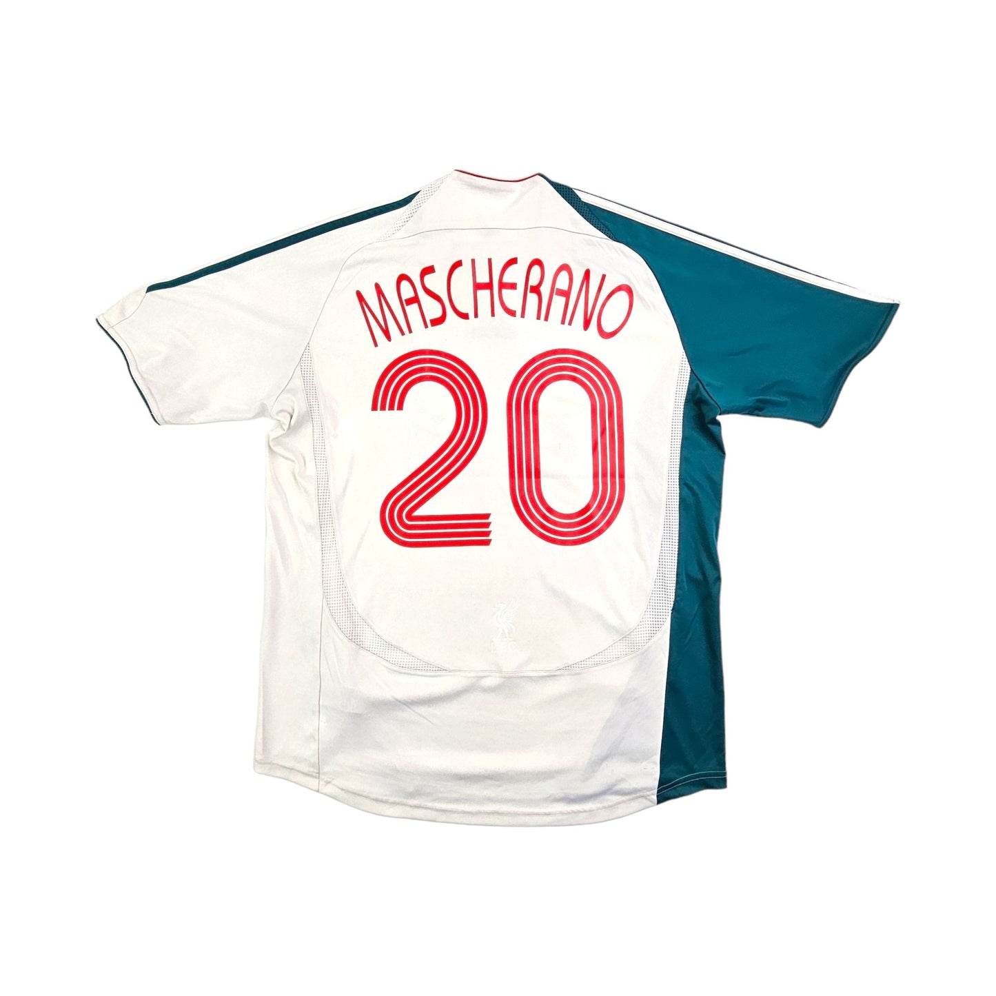 2006/07 Liverpool Third Football Shirt (M) Adidas #20 Mascherano