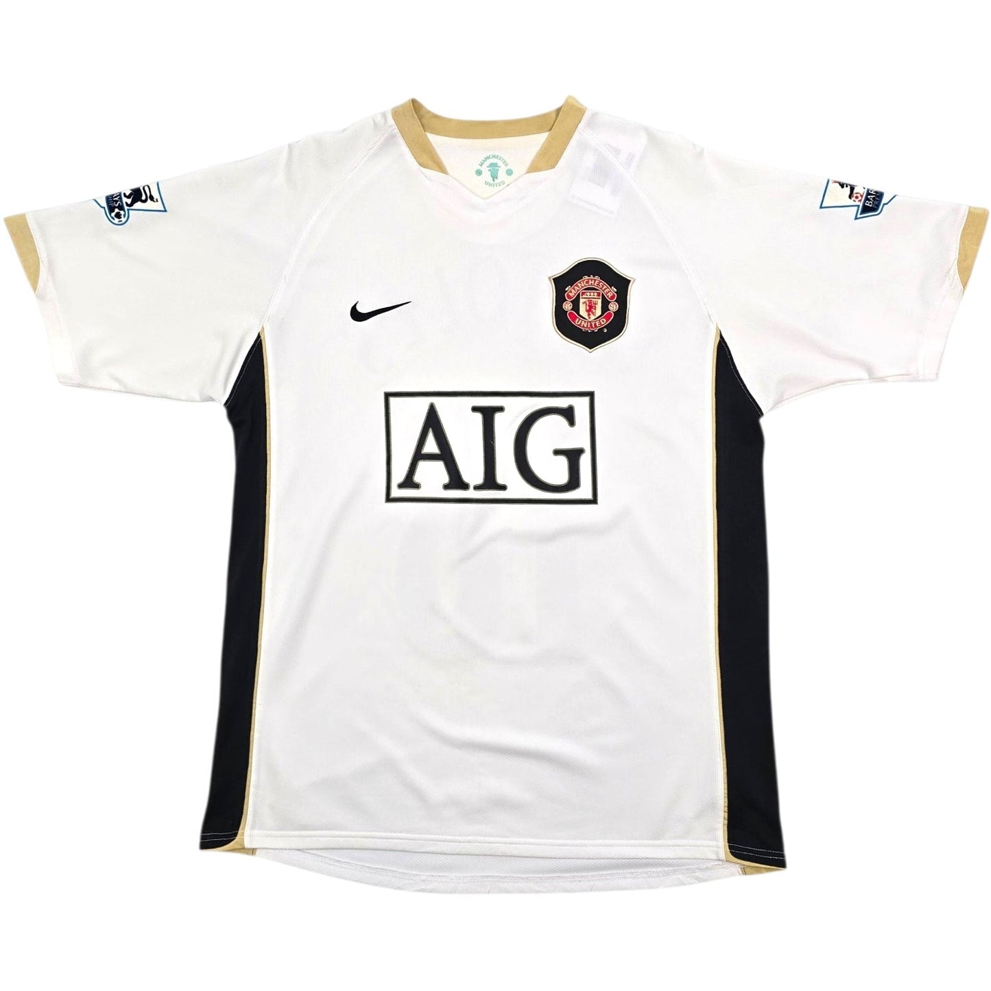 2006/07 Manchester United Away Football Shirt (M) Nike #18 Scholes