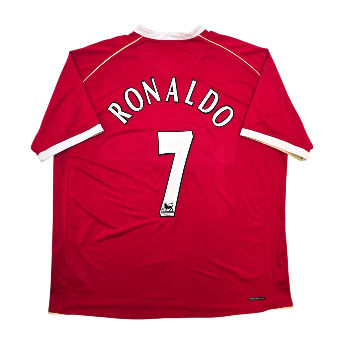 2006/07 Manchester United Home Football Shirt (2XL) Nike #7 Ronaldo