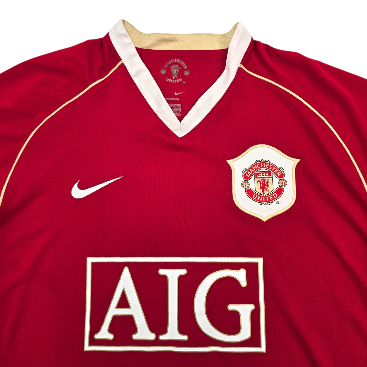 2006/07 Manchester United Home Football Shirt (L) Nike #10 Rooney