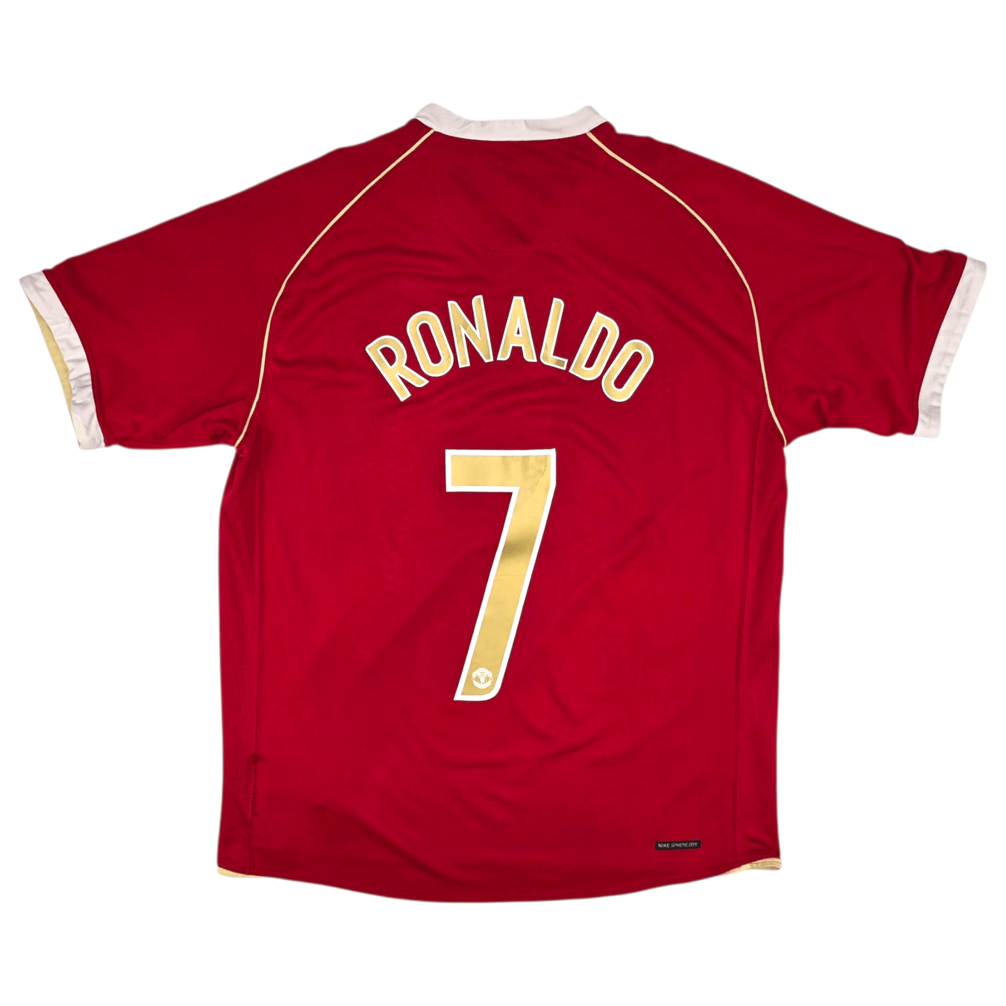 2006/07 Manchester United Home Football Shirt (L) Nike #7 Ronaldo