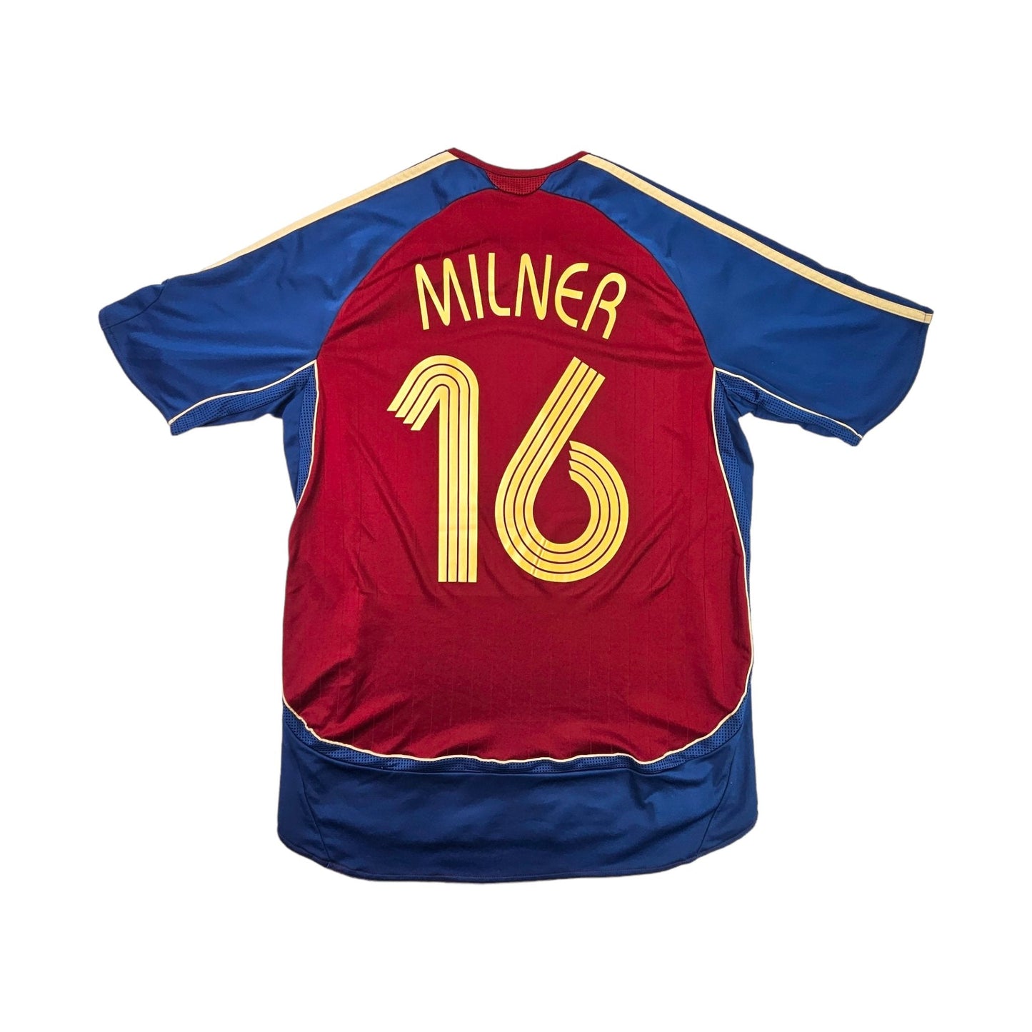 2006/07 Newcastle United Away Football Shirt (M) Adidas #16 Milner