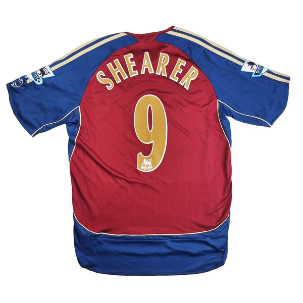 2006/07 Newcastle United Away Football Shirt (M) Adidas #9 Shearer