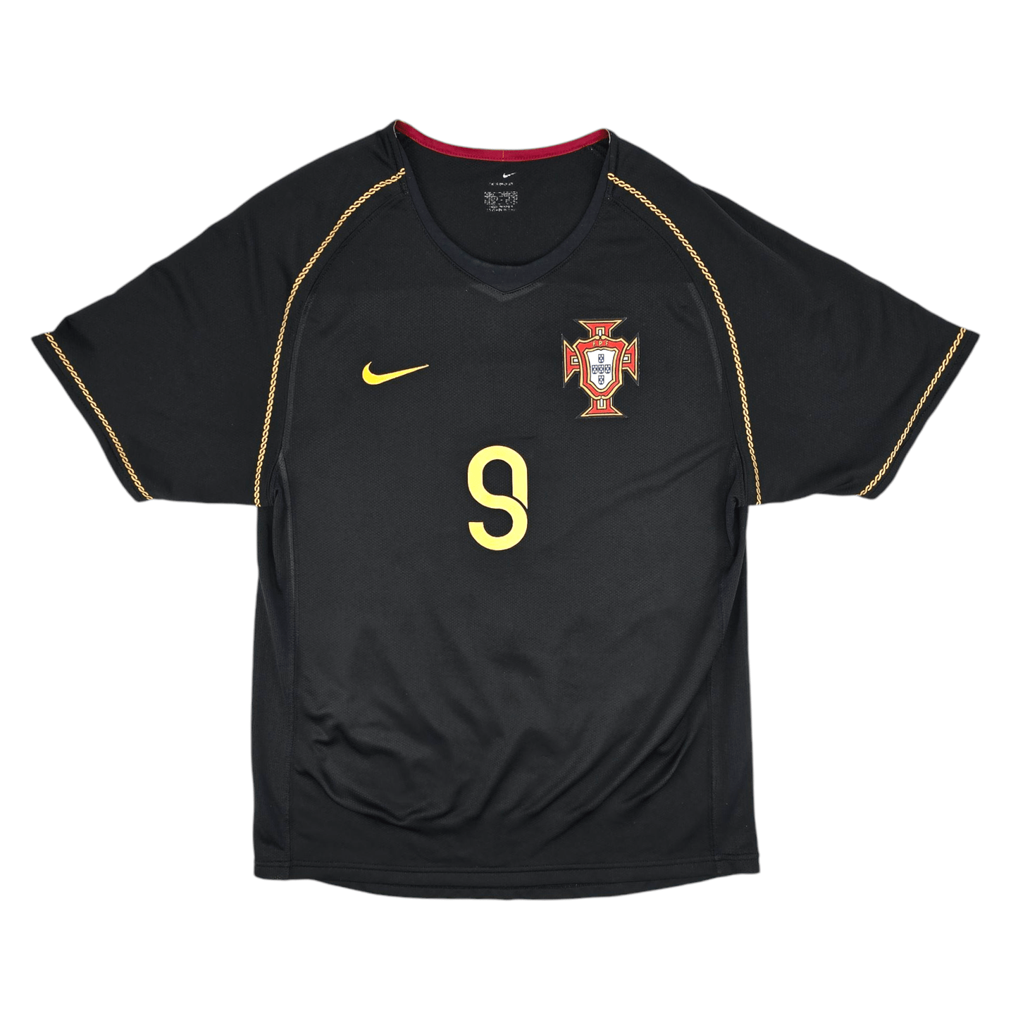 2006/07 Portugal Away Football Shirt (M) Nike #9 Pauleta