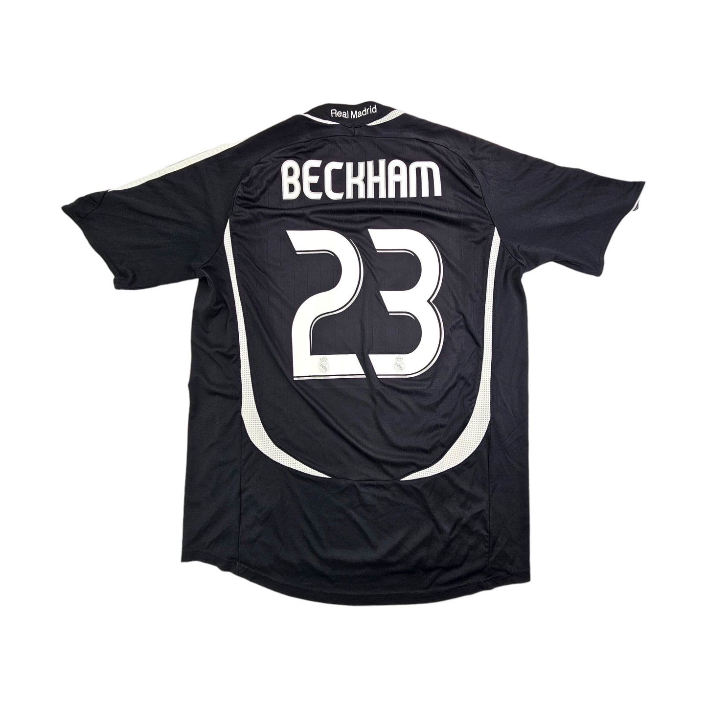 2006/07 Real Madrid Away Football Shirt (L) Adidas #23 Beckham