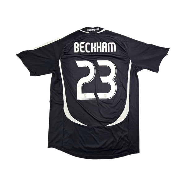 2006/07 Real Madrid Away Football Shirt (L) Adidas #23 Beckham