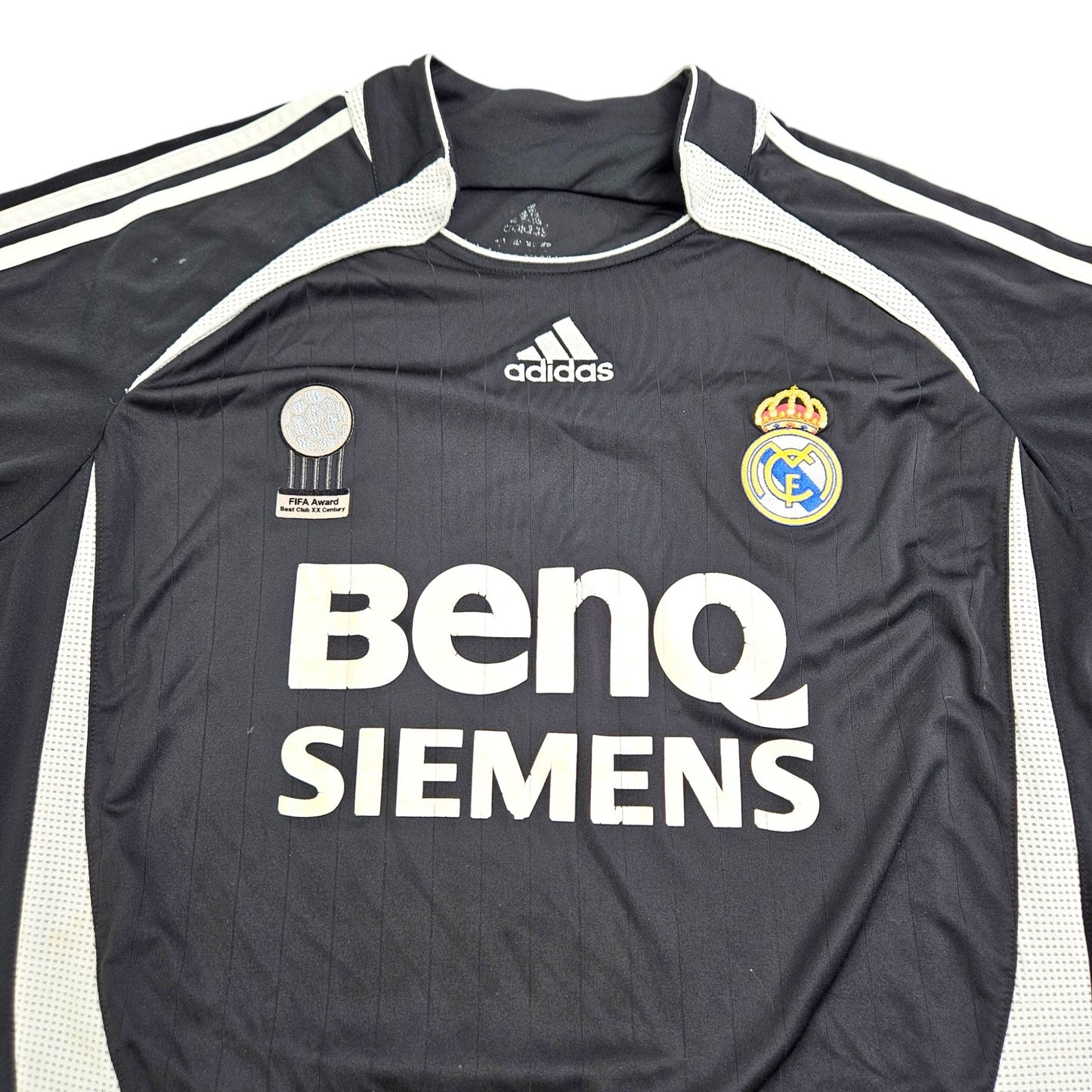 2006/07 Real Madrid Away Football Shirt (L) Adidas #23 Beckham