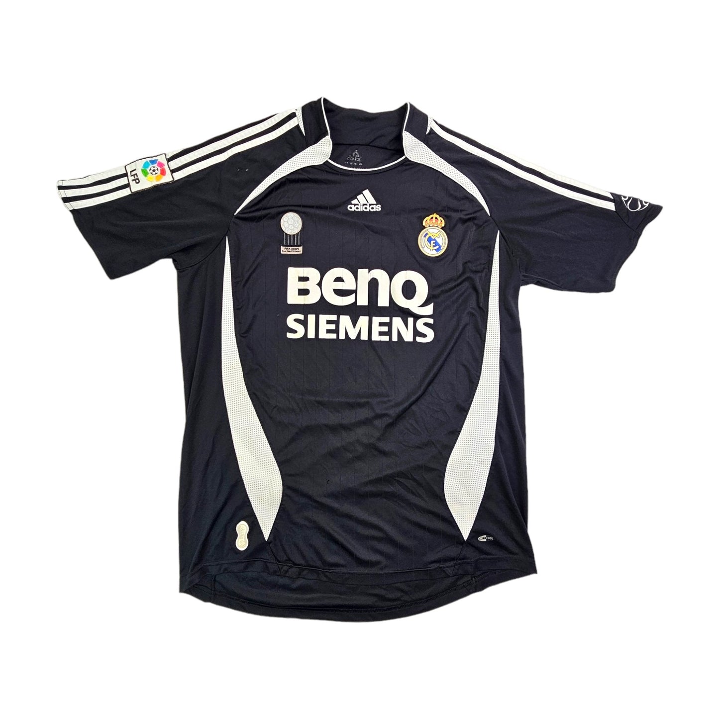 2006/07 Real Madrid Away Football Shirt (L) Adidas #23 Beckham