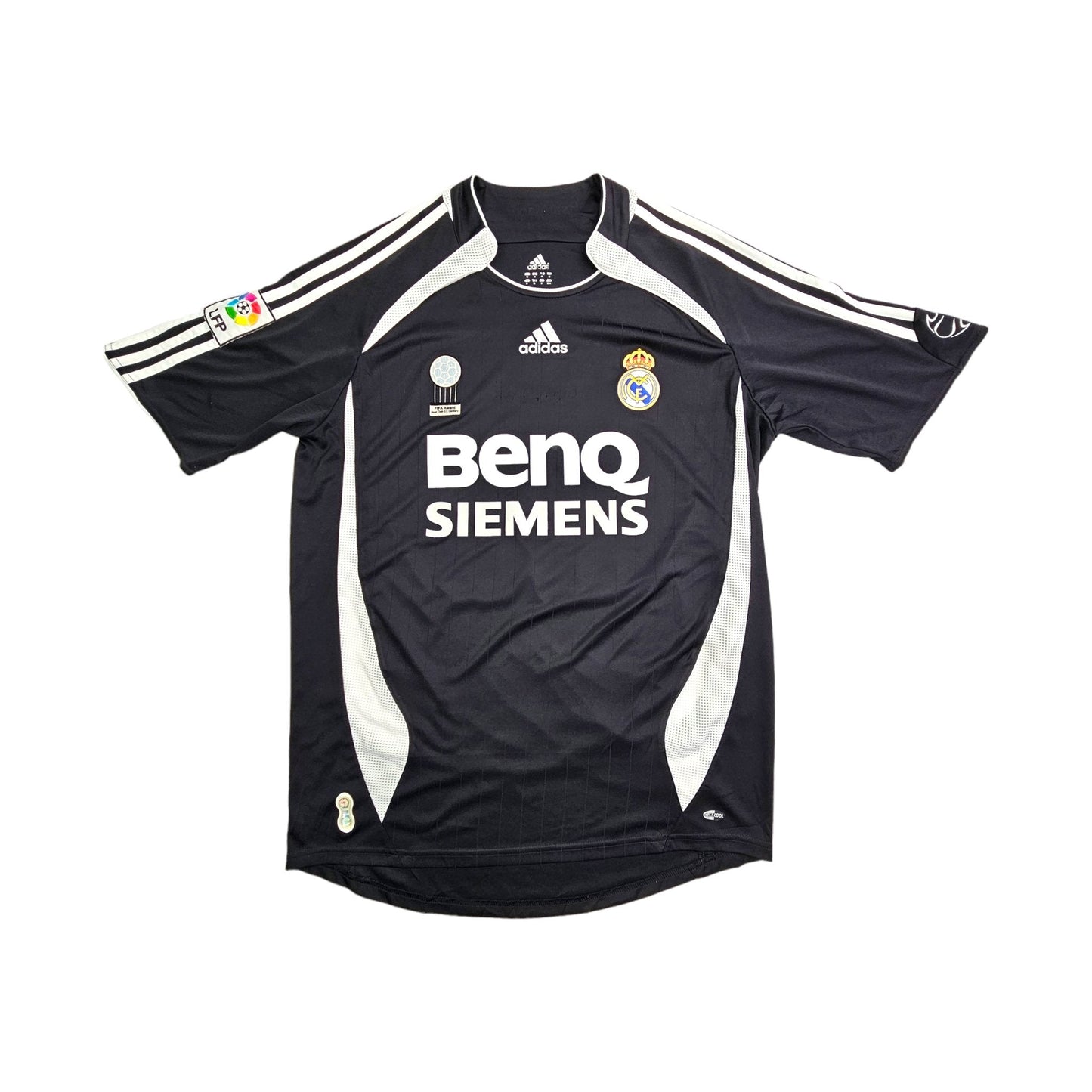 2006/07 Real Madrid Away Football Shirt (M) Adidas #23 Beckham