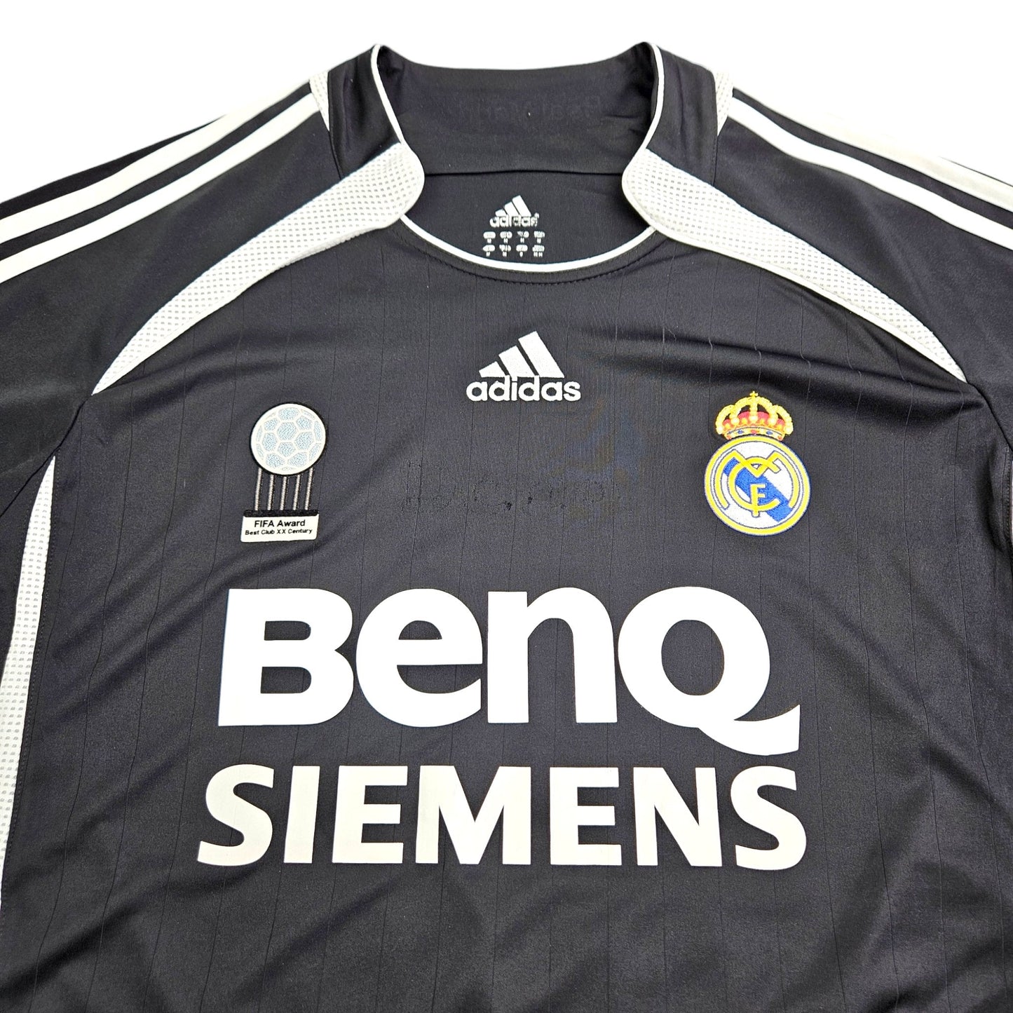2006/07 Real Madrid Away Football Shirt (M) Adidas #23 Beckham