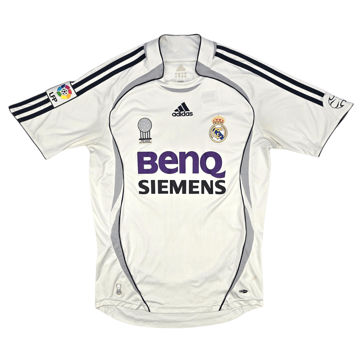 2006/07 Real Madrid Home Football Shirt (S) Adidas #7 Raul