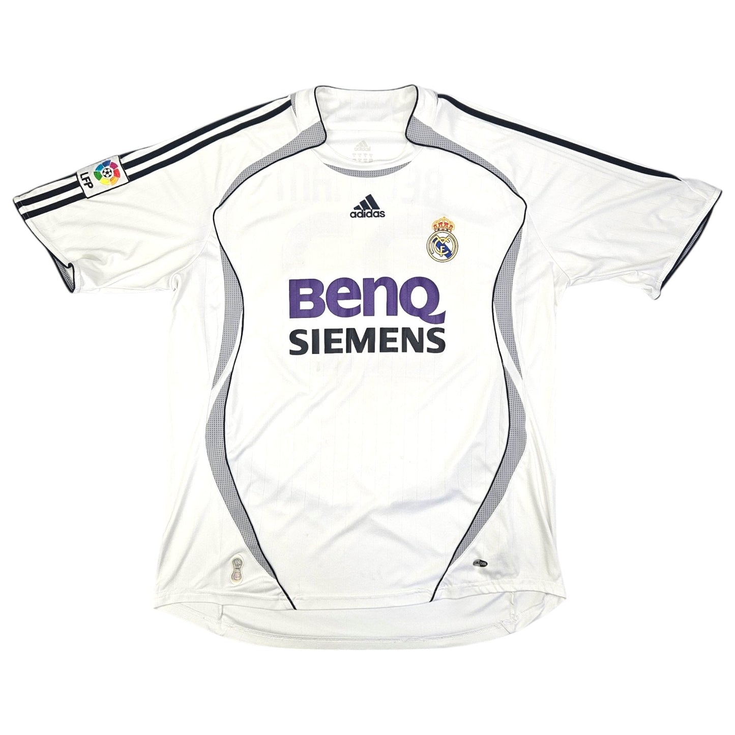 2006/07 Real Madrid Home Football Shirt (XL) Adidas #23 Beckham
