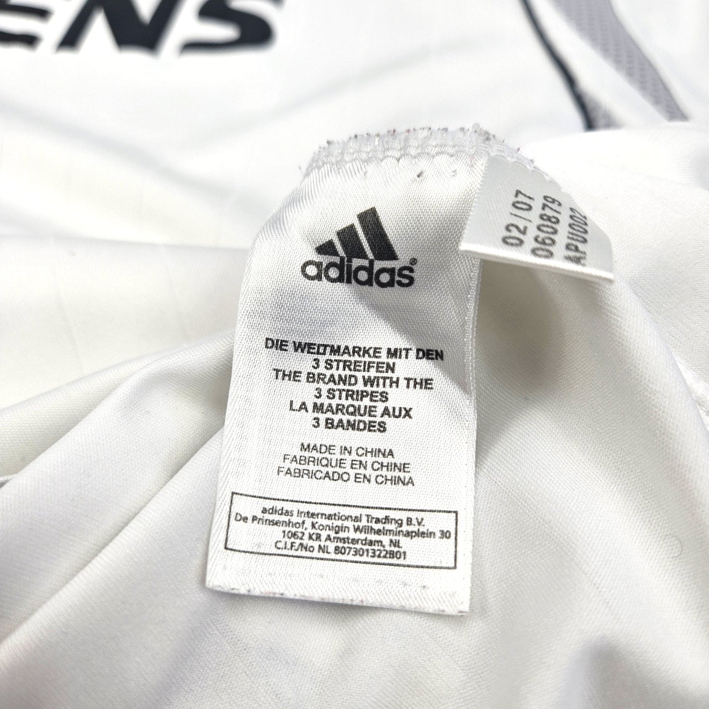 2006/07 Real Madrid Home Football Shirt (XL) Adidas #23 Beckham
