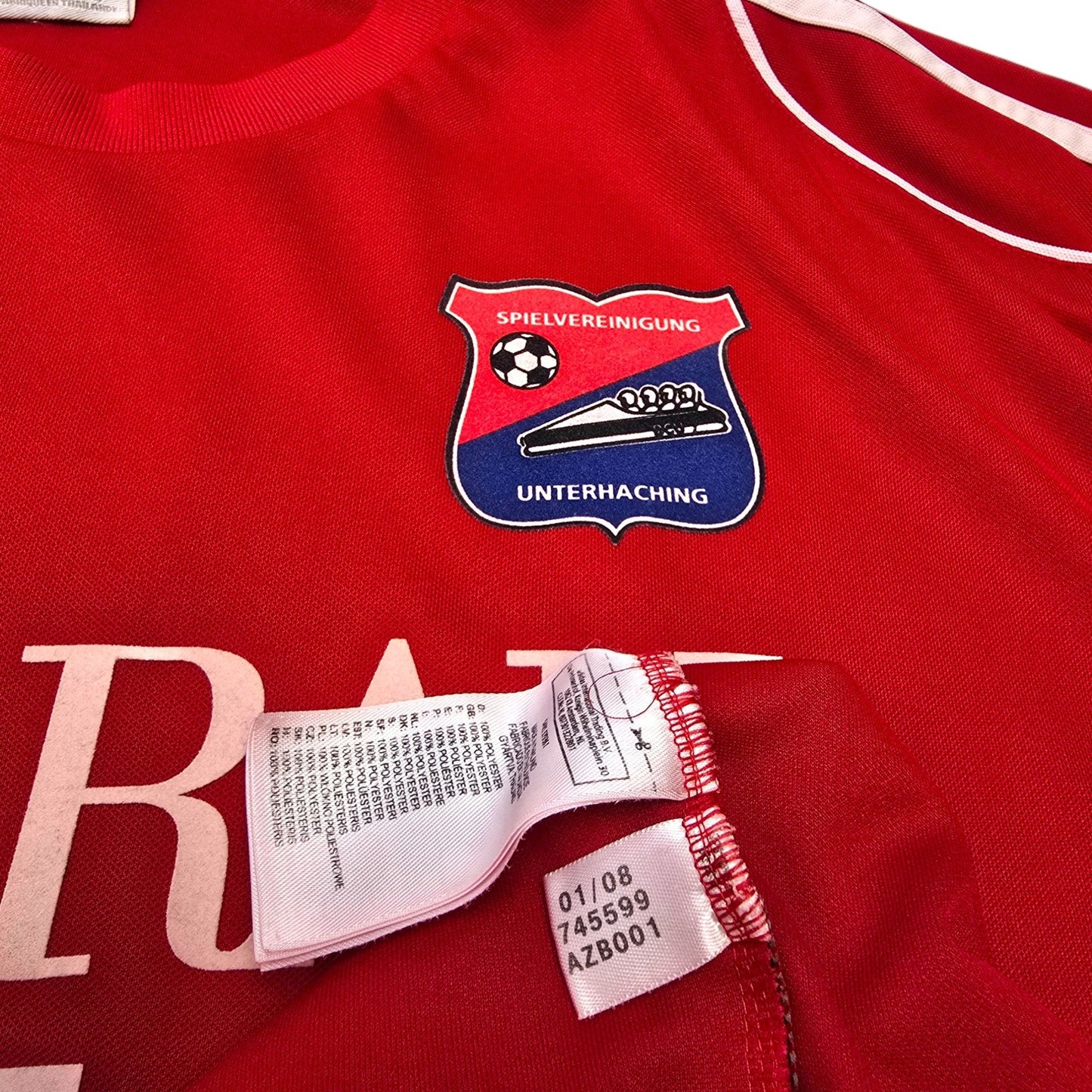 2006/07 SpVgg Unterhaching Home Football Shirt (XL) Adidas