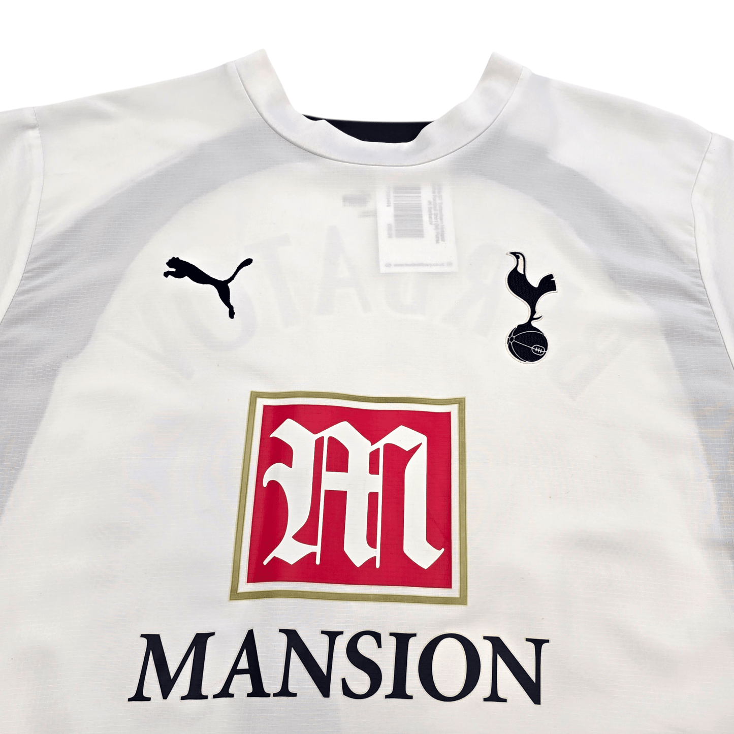 2006/07 Tottenham Hotspur Home Football Shirt (M) Puma #9 Berbatov