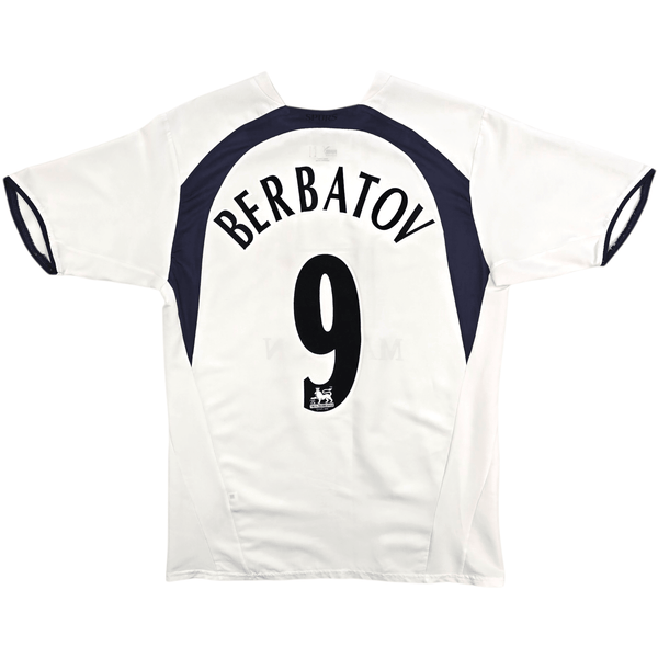 2006/07 Tottenham Hotspur Home Football Shirt (M) Puma #9 Berbatov