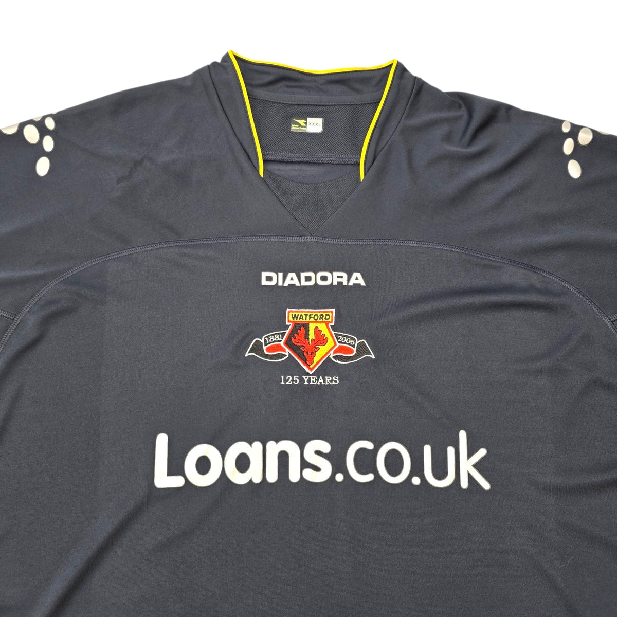2006/07 Watford Away Football Shirt (3XL) Diadora (125yr Anniversary)