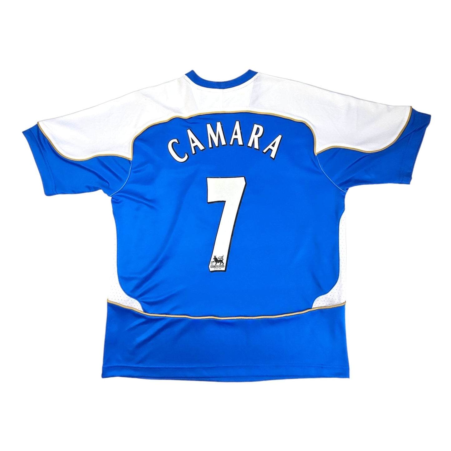 2006/07 Wigan Athletic Home Football Shirt (M) JJB #7 Camara