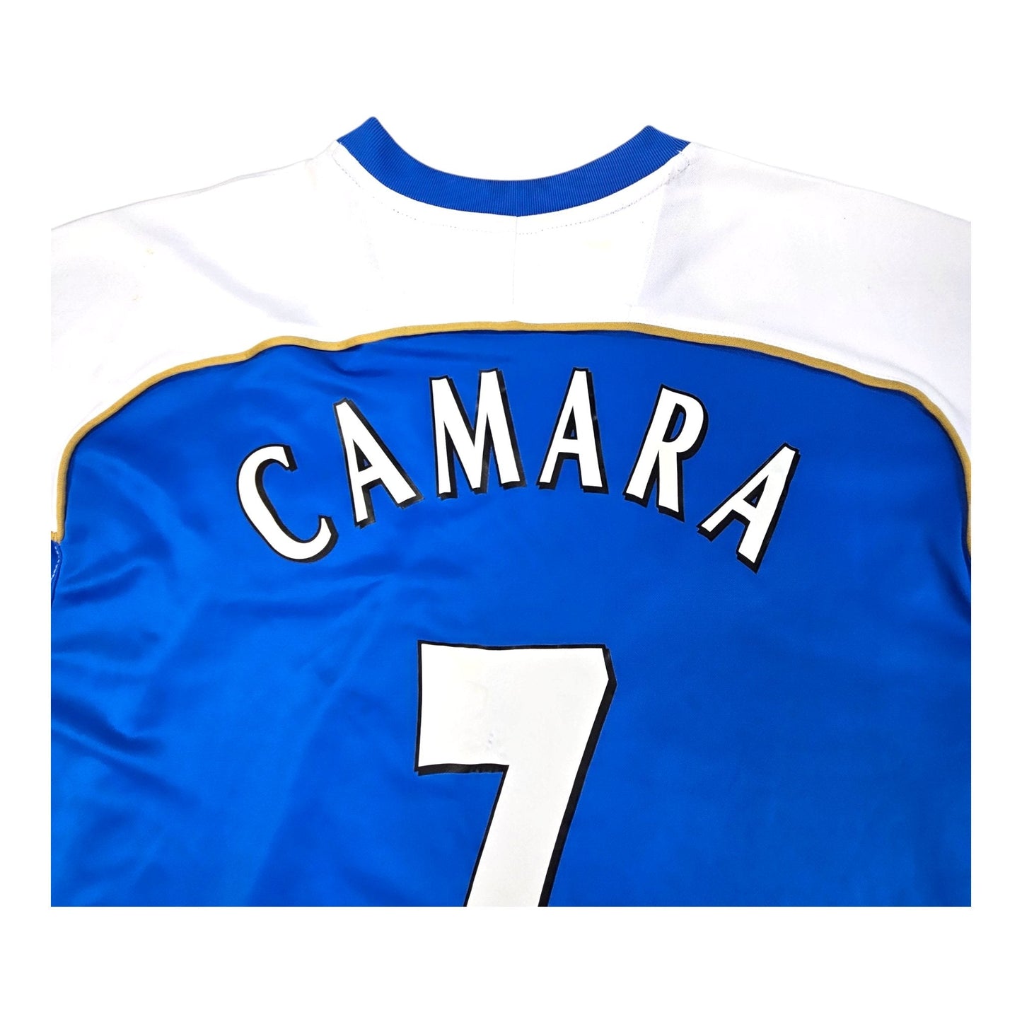 2006/07 Wigan Athletic Home Football Shirt (M) JJB #7 Camara