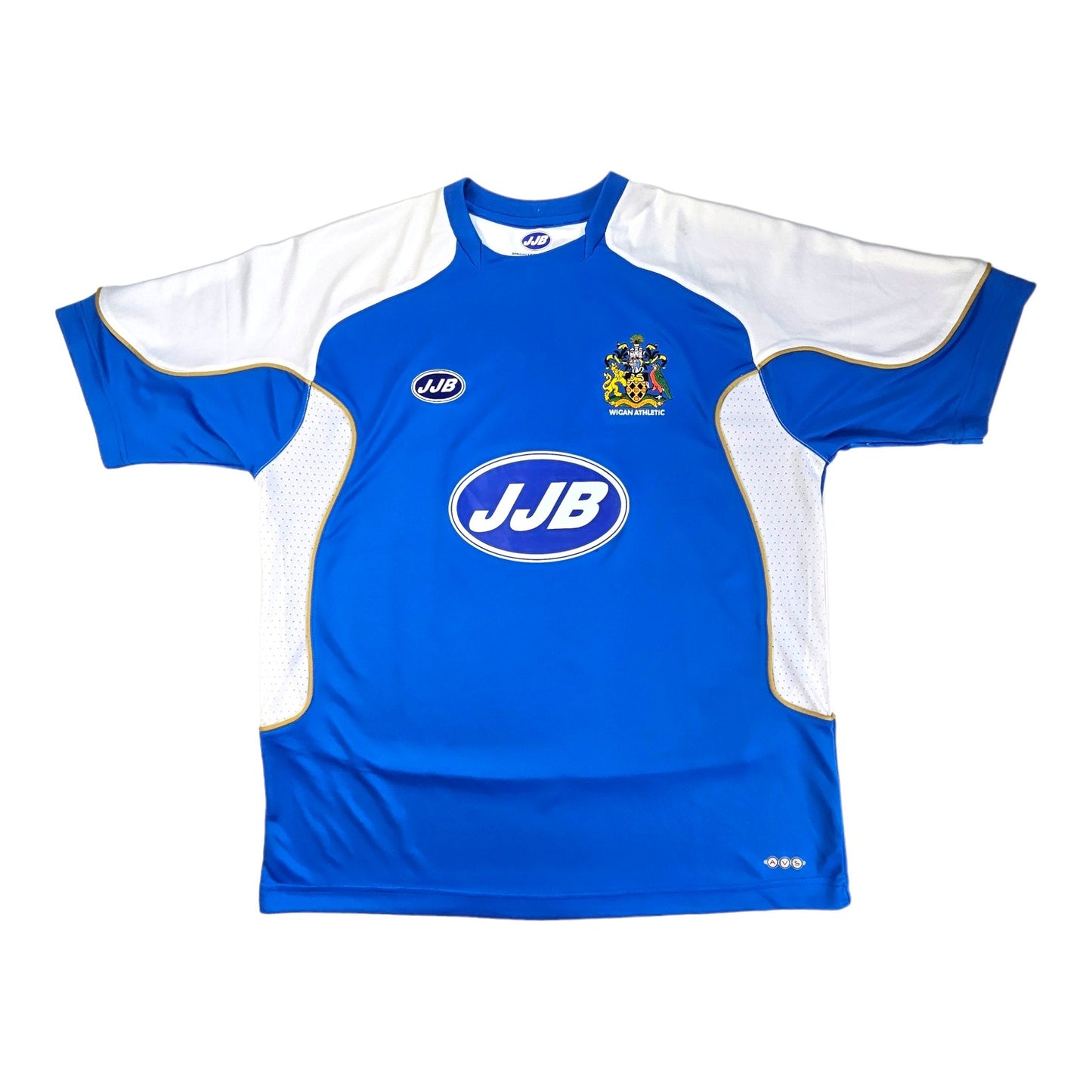 2006/07 Wigan Athletic Home Football Shirt (M) JJB #7 Camara