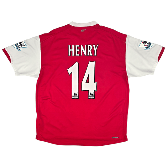 2006/08 Arsenal Home Football Shirt (2XL) Nike #14 Henry