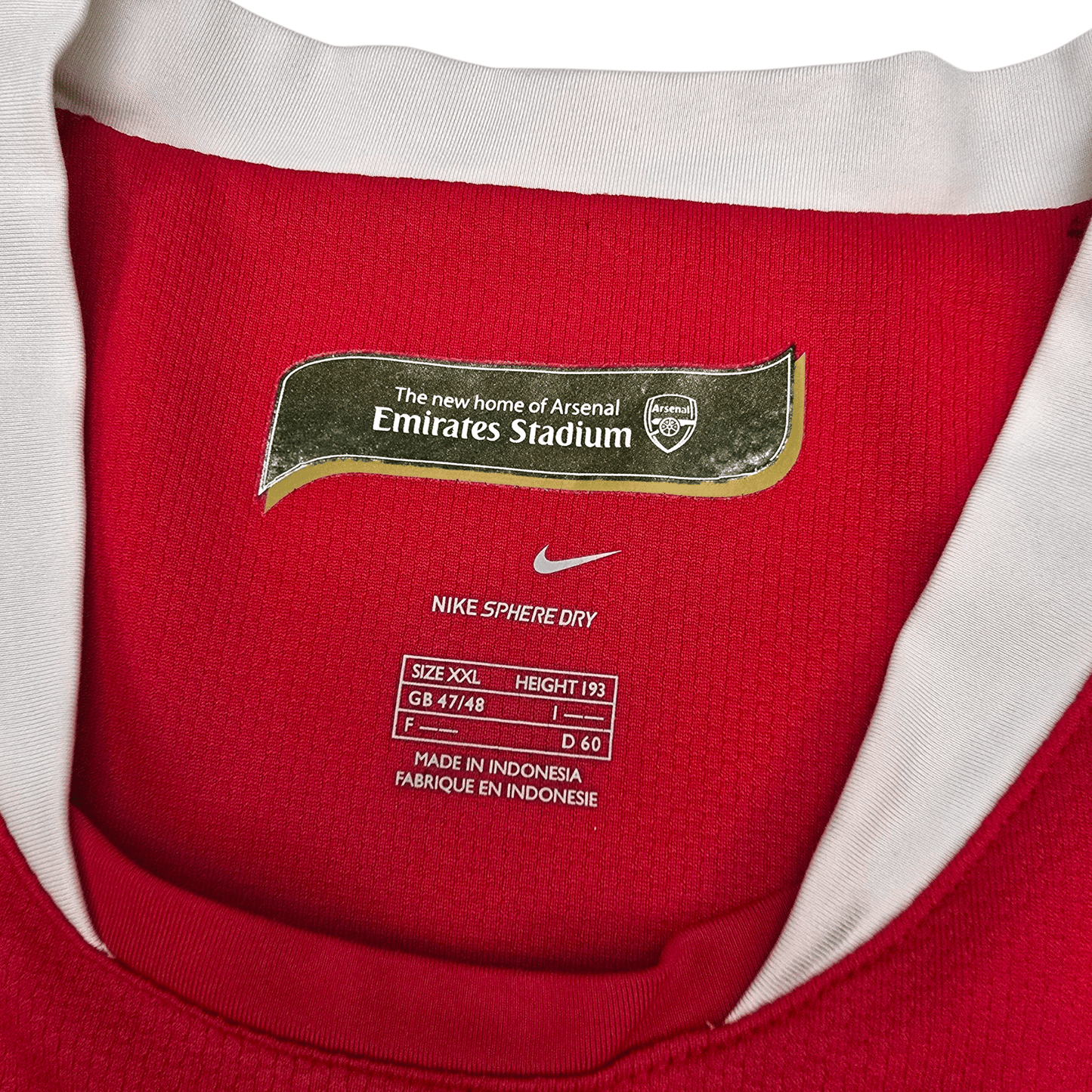 2006/08 Arsenal Home Football Shirt (2XL) Nike #14 Henry