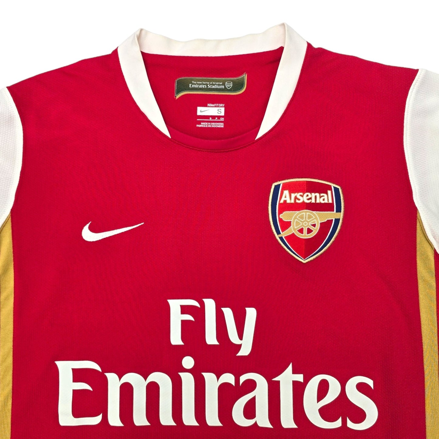 2006/08 Arsenal Home Football Shirt (S) Nike #14 Henry