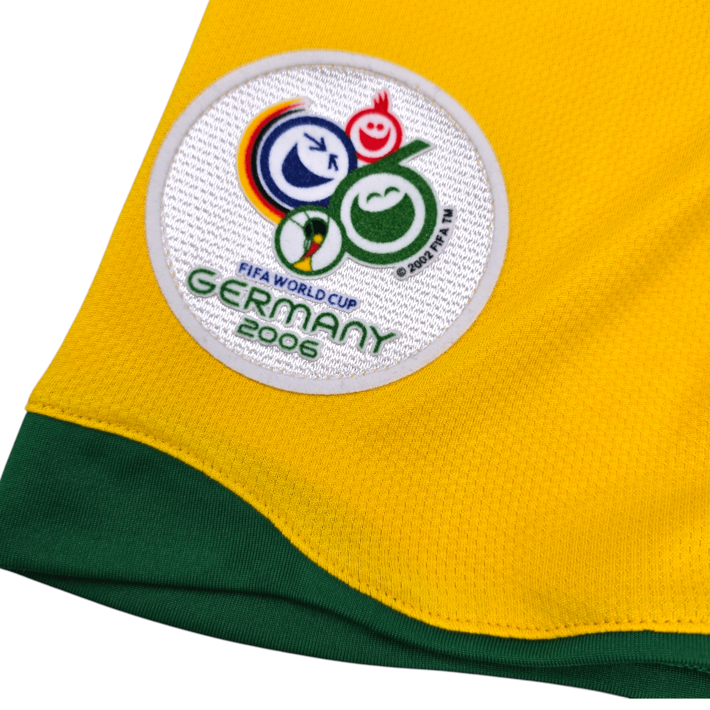 2006/08 Brazil Home Football Shirt (M) Nike #7 Adriano