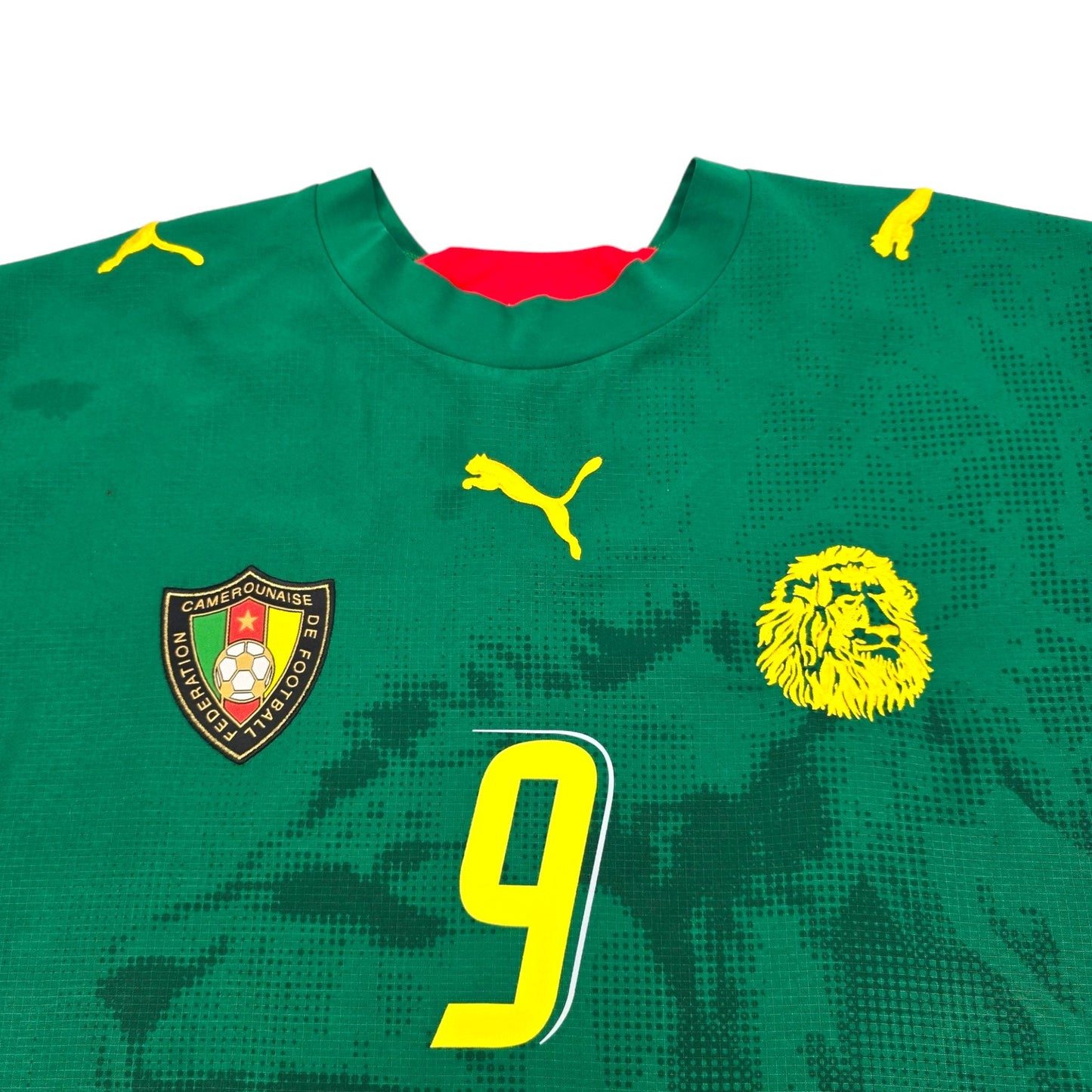 2006/08 Cameroon Home Football Shirt (L) Puma #9 Eto'o