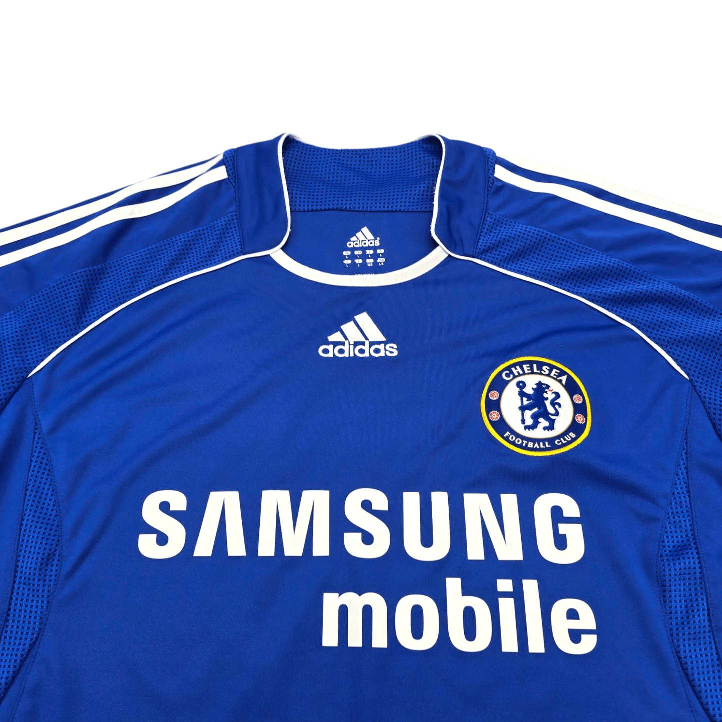 2006/08 Chelsea Home Football Shirt (L) Adidas #11 Drogba
