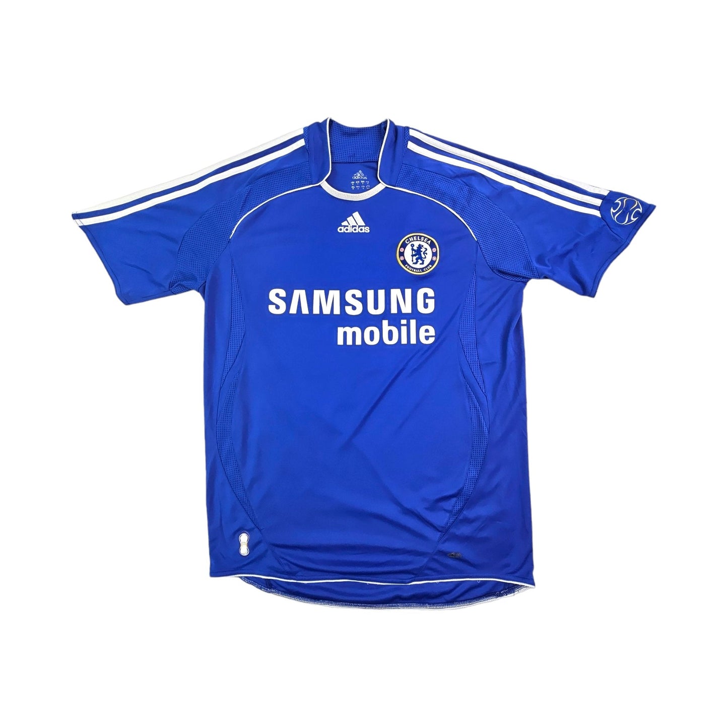 2006/08 Chelsea Home Football Shirt (M) Adidas #13 Ballack
