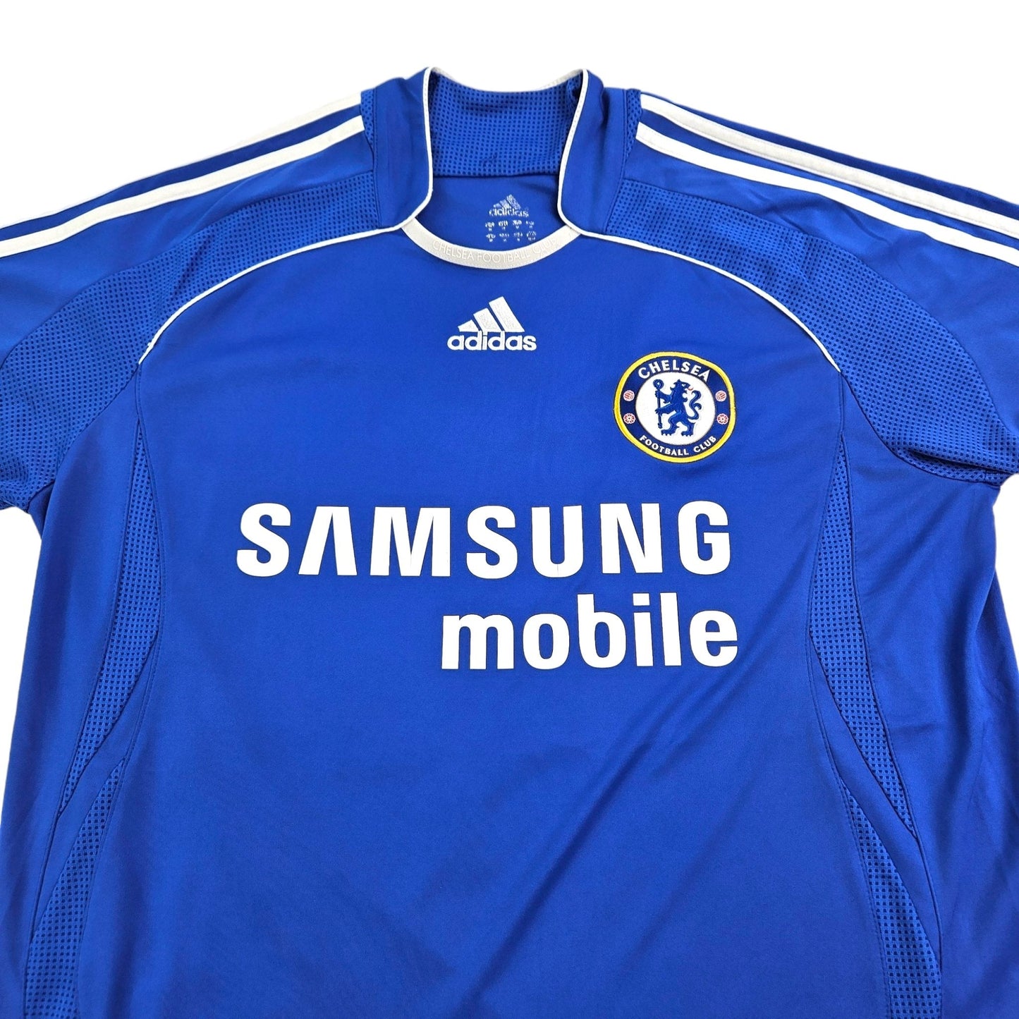 2006/08 Chelsea Home Football Shirt (M) Adidas #13 Ballack
