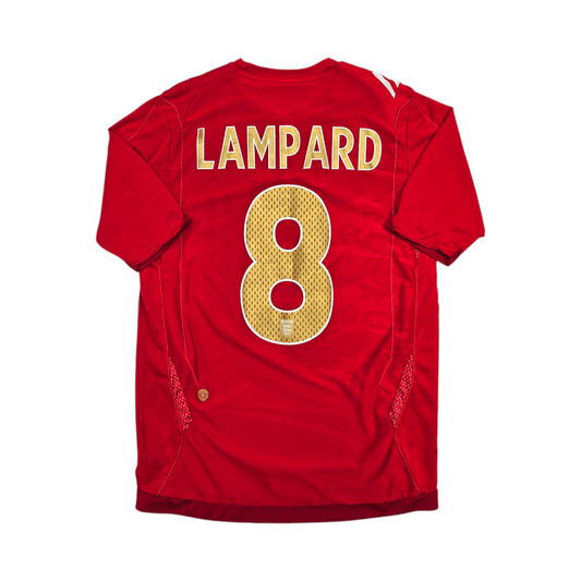 2006/08 England Away Football Shirt (S) Umbro #8 Lampard