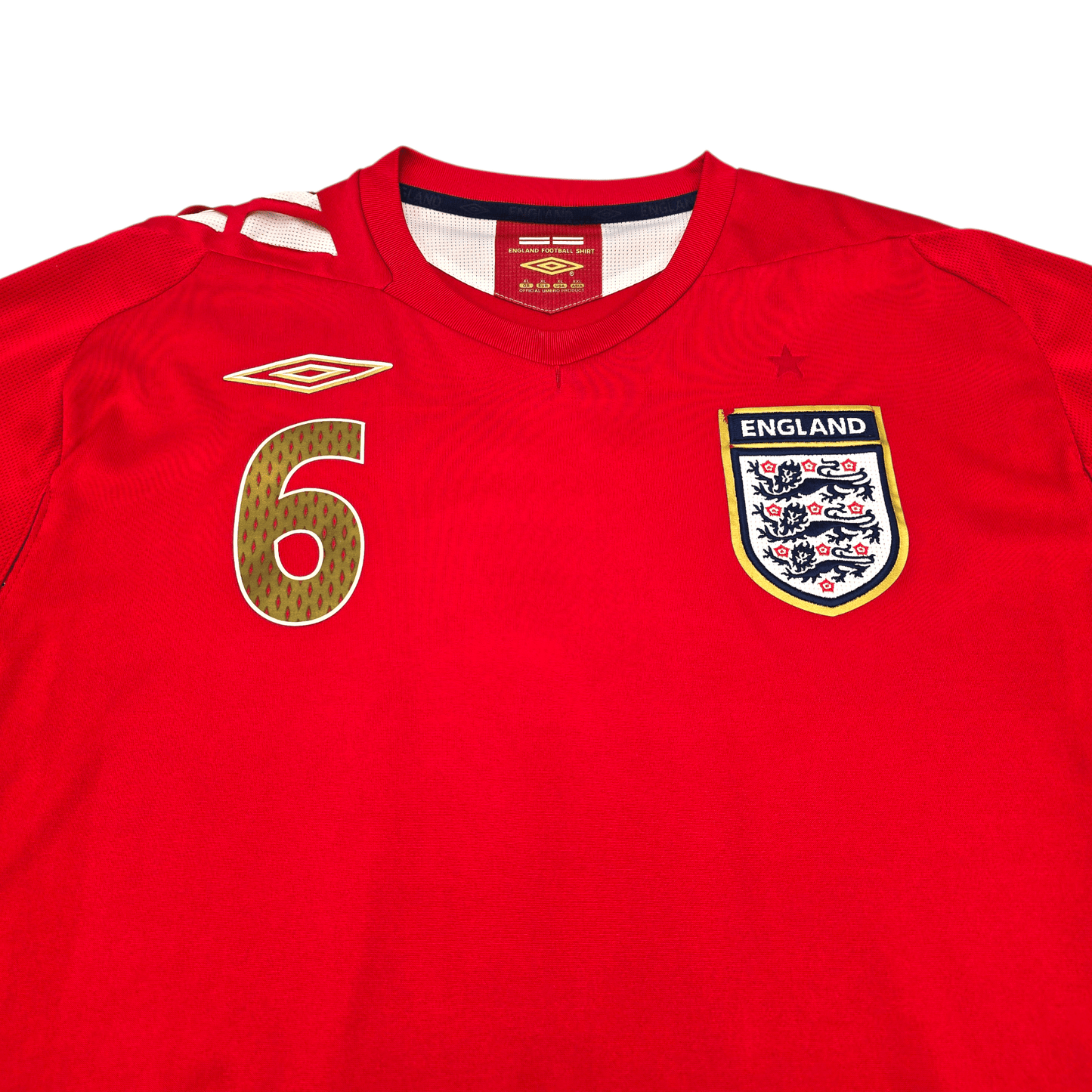 2006/08 England Away Football Shirt (XL) Umbro #6 Terry