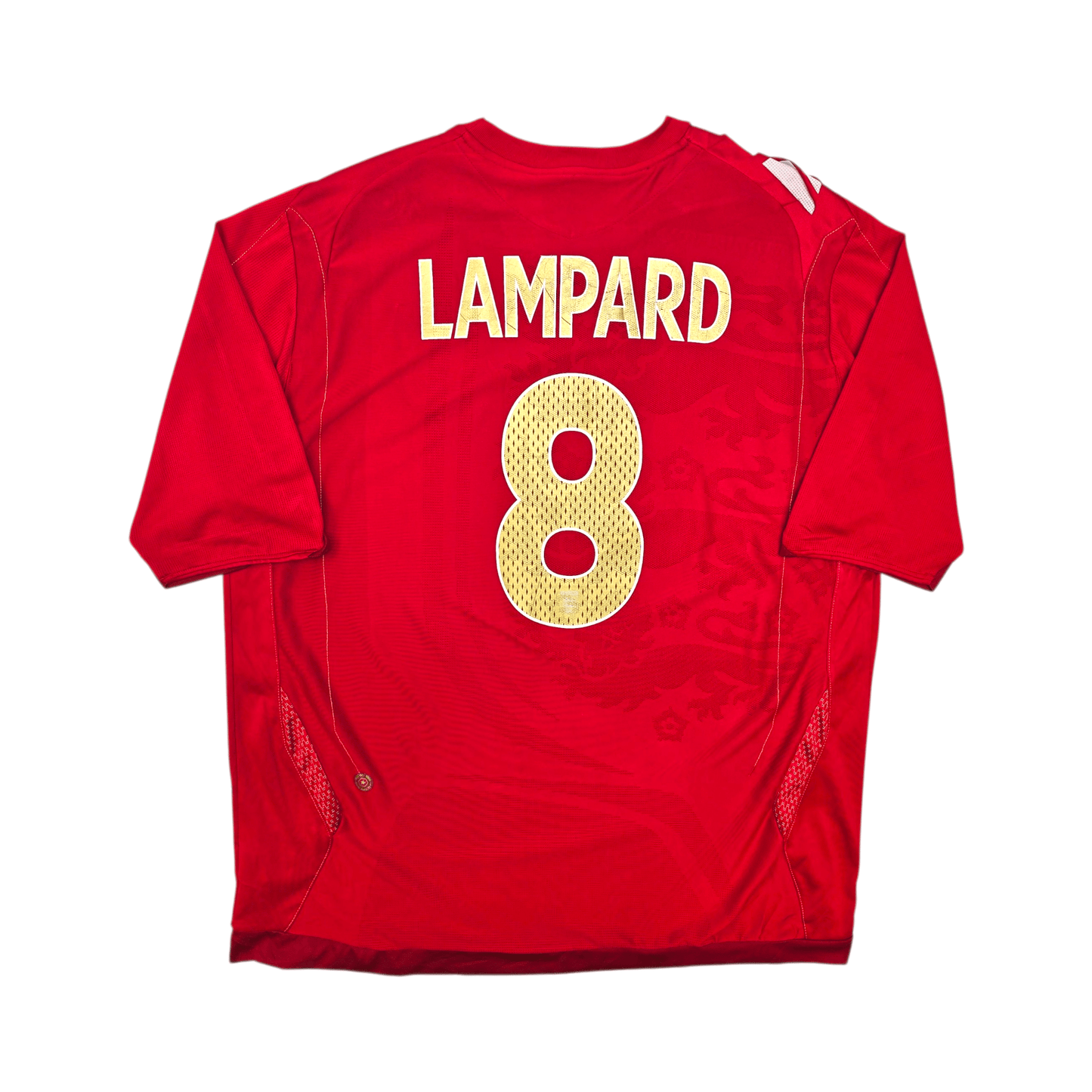 2006/08 England Away Football Shirt (XL) Umbro #8 Lampard