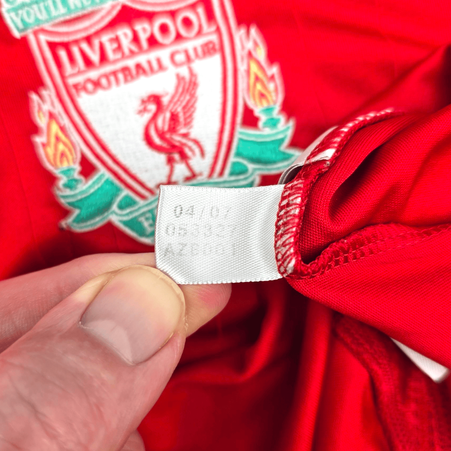 2006/08 Liverpool Home Football Shirt (M) Adidas