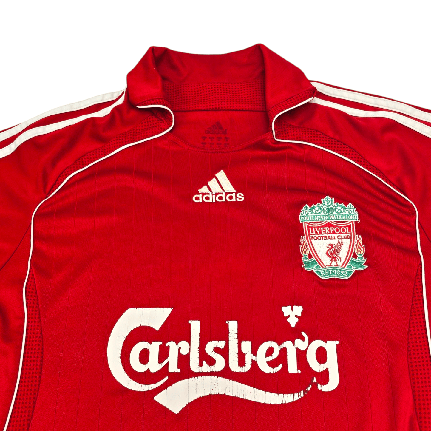 2006/08 Liverpool Home Football Shirt (M) Adidas