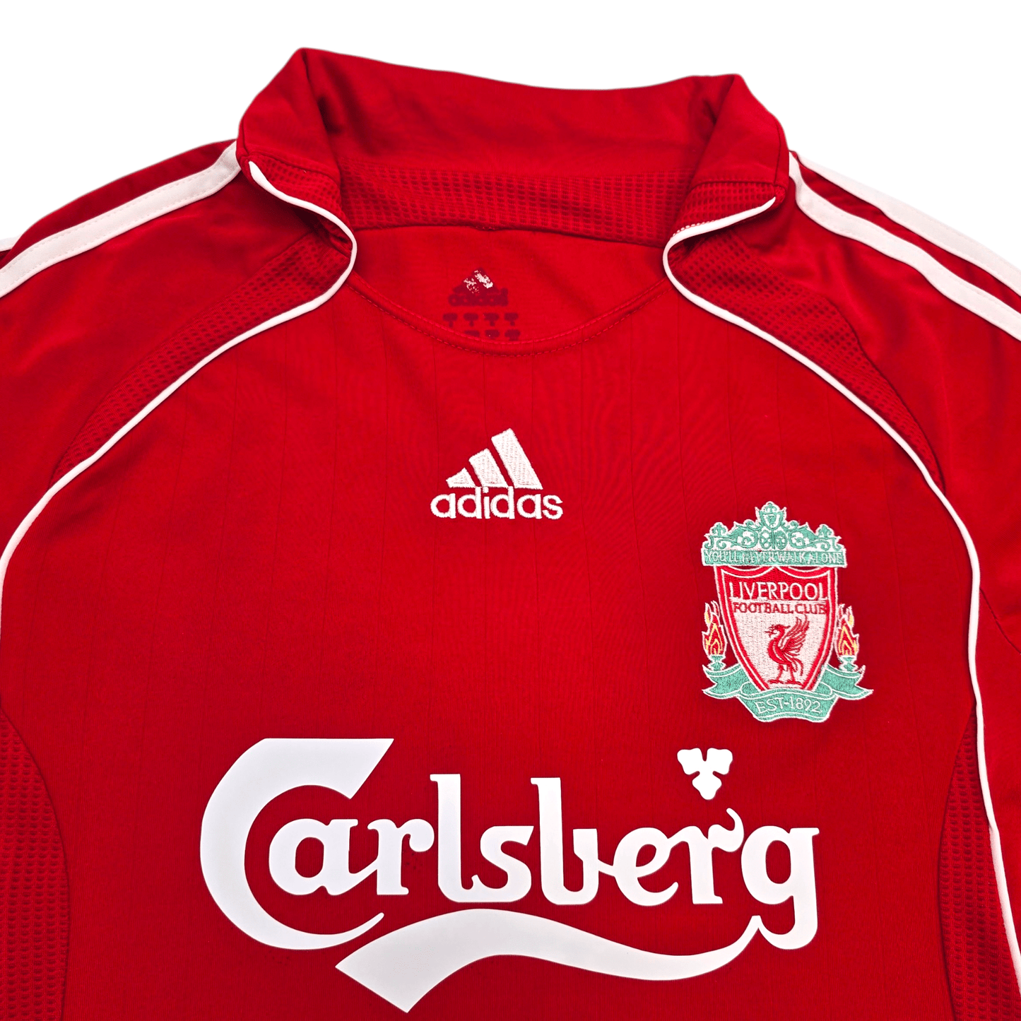 2006/08 Liverpool Home Football Shirt (S) Adidas #9 Torres